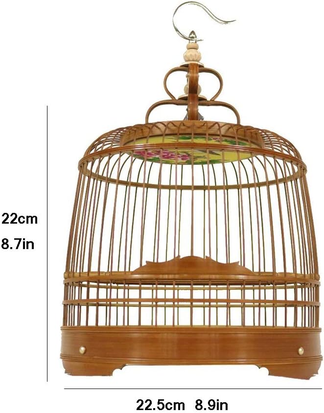 Birdcage Lightweight Bird Carrier, Bird Feeding Cage - Breathable Bird Carrier Parrot Retro Birds Travel Cage for Small Birds Bird Cage