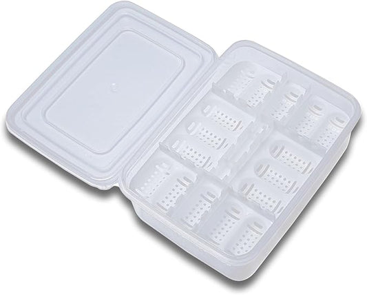 16 Grids Reptile Breeding Box, Professional Reptile Egg Incubation Box for Breeding and Hatching