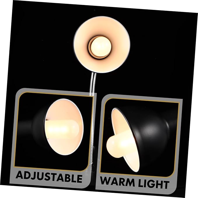 Tortoise Sunburn Light Rack with Switch Heating Light Stand for Turtle Basking Aquarium Sunlamp Shade for Reptiles US Plug