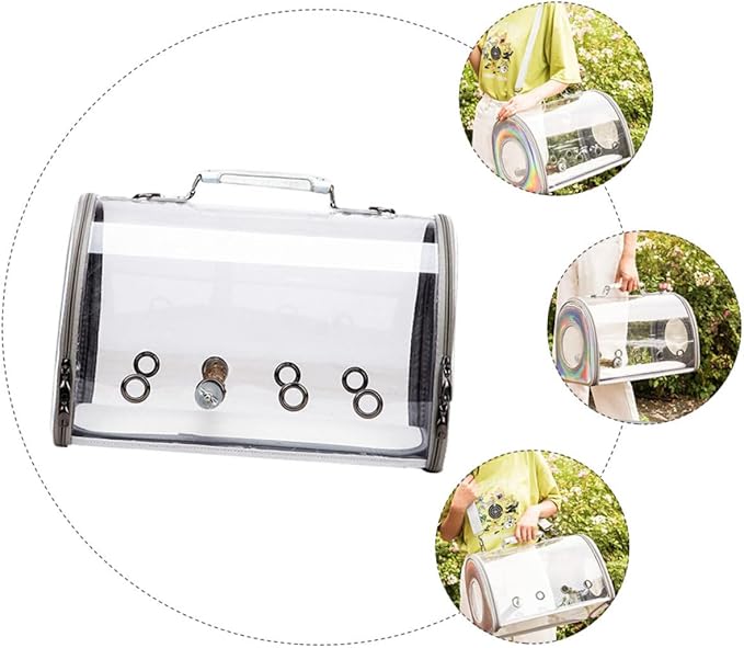 Parrot Travel Carrier Bag Capacity Bird Backpack Carrier Shoulder Pouch for Parrots