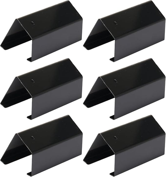 6PCS Reptile Screen Tank Clips, Terrarium Covers Heavy Duty Screen Clips for 5-29 Gallons, Reptile Aquarium Lid Clip, Screen Tank Metal Clip Escape for an Array of Reptiles from Terrarium
