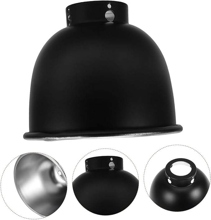 POPETPOP for Basking Bulbs Durable Optical Reflection Fixture for Terrariums Compatibility for Heating Bulbs