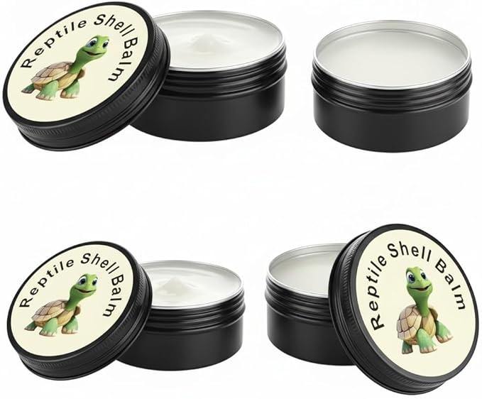 Tortoise Oinment Shell Conditioner Cream ?€? Shell Care Balm Moisturizer for Box Turtles, Sulcata, Russian, Desert Tortoise Dry, Cracked or Dull Protector