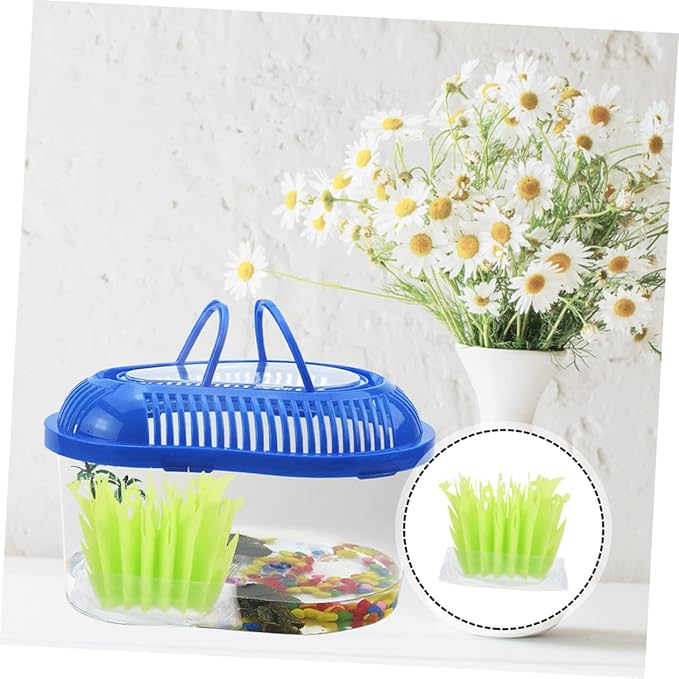 2pcs Chic Reptile Humidifier for Terrarium Decorative Imitation Plants Humidifier for Pet Reptiles