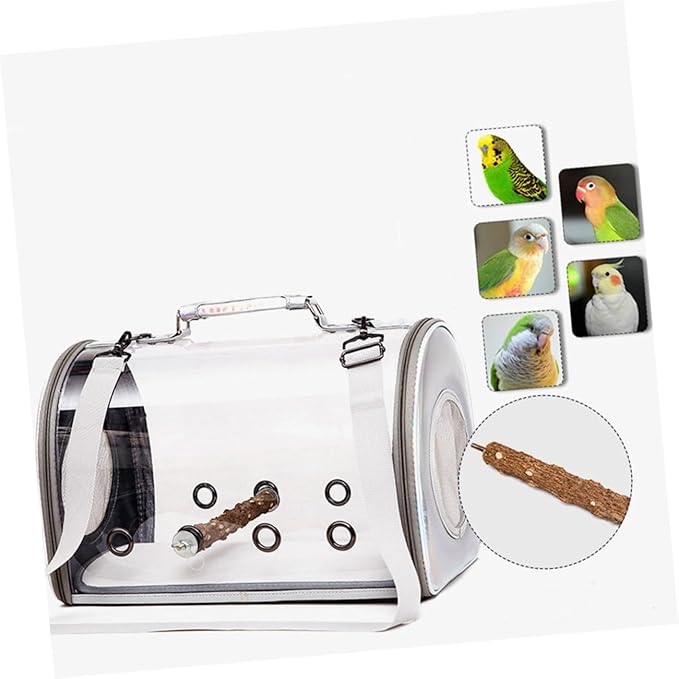 HANABASS Portable Parrot Carrier Bag Bird Backpack Carrier for Travel Parrot Storage Bag for Outdoor Activities