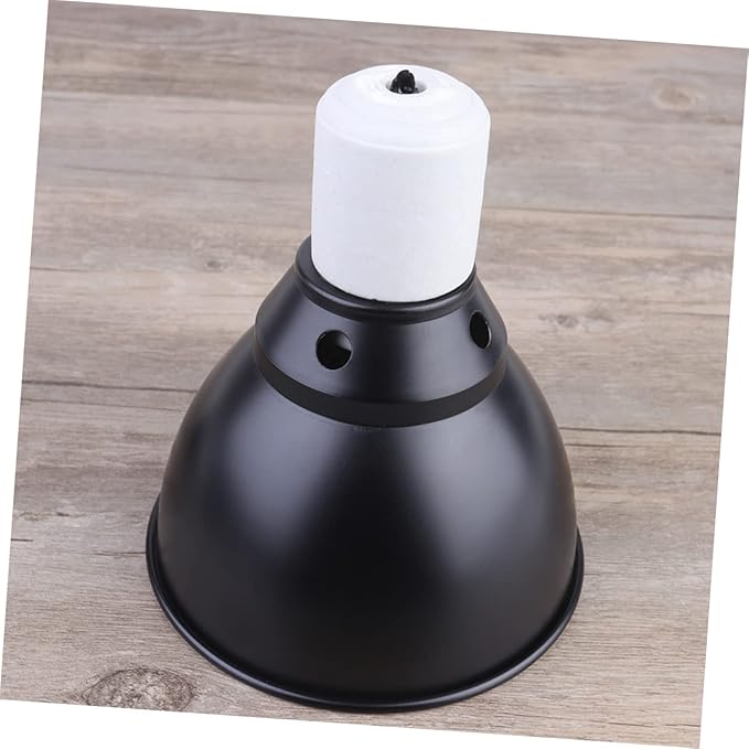110v Reptile Lamp Fixture Dome Cover Shade for Turtle and Lizard Tanks High-Temperature Easy Installation Compatible Bulbs