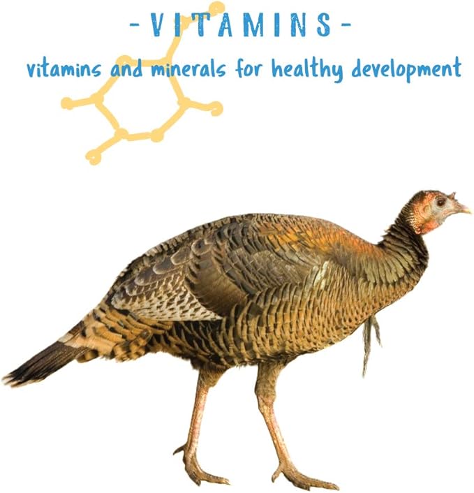 Manna Pro Gamebird Showbird Crumbles, Vitamin and Mineral Supplement for Poultry, Supports Growth, Feathering, and Overall Health, Complete Nutrition for Game and Show Birds, 6-Pack of 5 lb Bags
