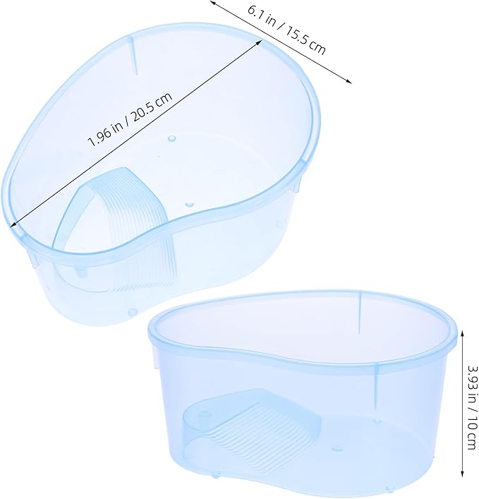 Live Fish Habitat A Size with Small Platform Lagoon-small Plastic Tank Drying No Wwamp Straw Turtle Sky Opening Cover Trees-turtle Blue Breeding