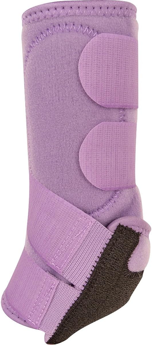 Classic Equine Legacy2 Support Boots, Front (Lavender, Large)