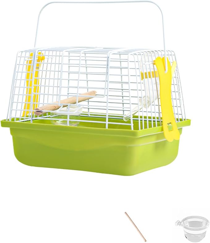 Bird Carriers with Removable Bottom Grids for Conures Finches Outdoor Adventures