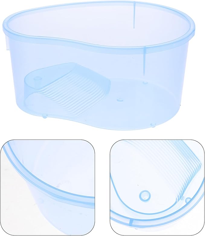 Live Fish Habitat A Size with Small Platform Lagoon-small Plastic Tank Drying No Wwamp Straw Turtle Sky Opening Cover Trees-turtle Blue Breeding