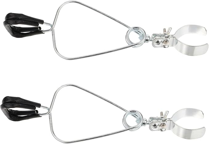Toddmomy 6pcs Adjustable Reptile Lamp Stand Fixture for Heat Lamps Flexible Clamp Design for Fish Tanks and Aquariums Holder for Reptile Heating Light Installation