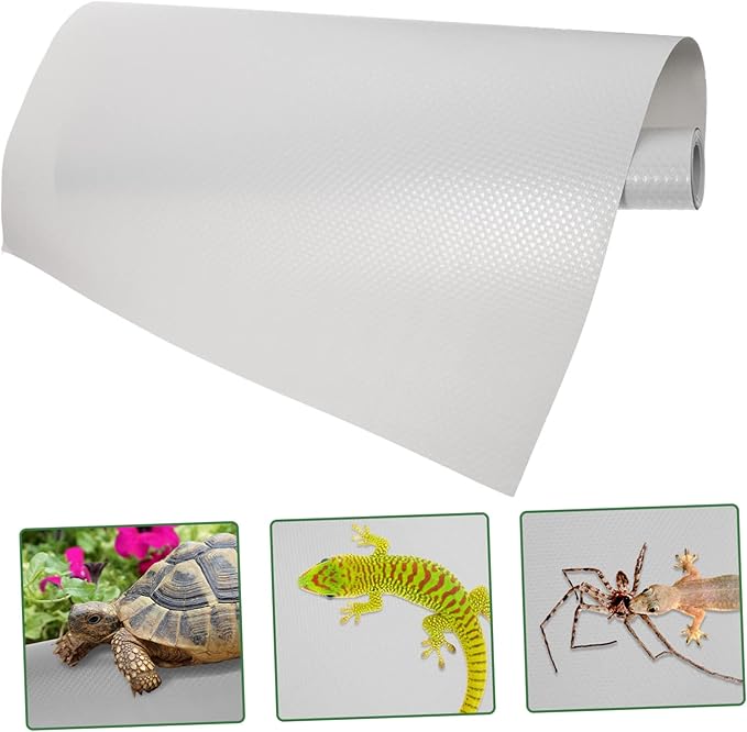 HANABASS Reptile Carpet Mat for Tortoise Bearded Dragon and Lizard Tank Waterproof Substrate Bedding for Reptile Habitat Accessories