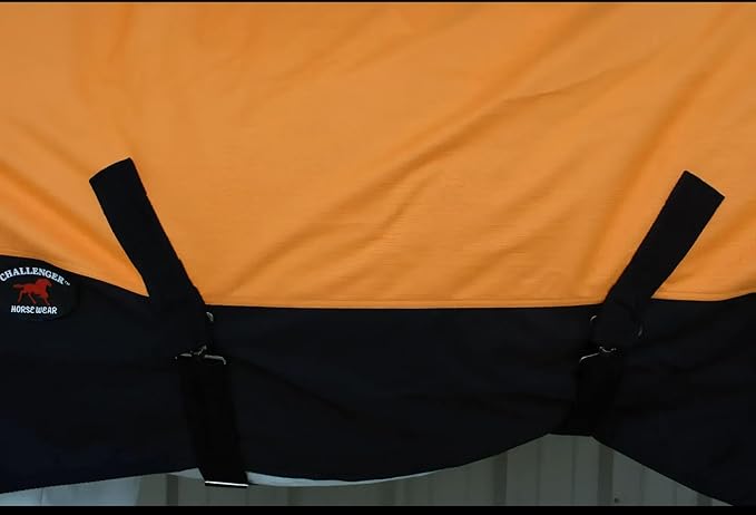 CHALLENGER 64" 1200D Turnout Lightweight Rain Horse Winter Blanket Sheet 3EE05OR