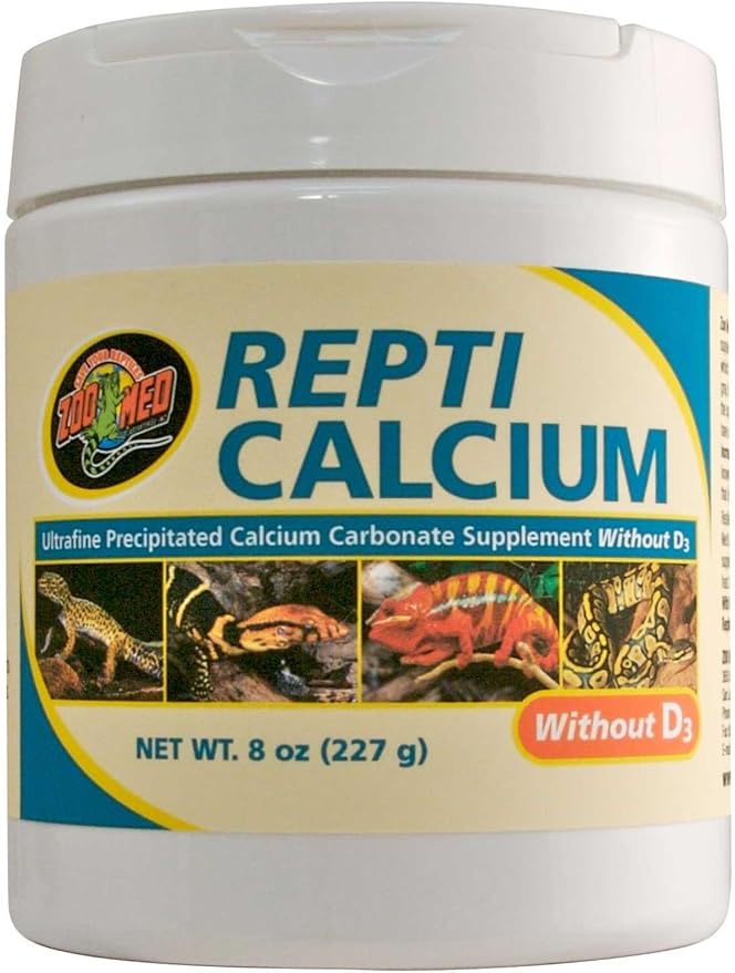 Zoo Med Repti Calcium Without D3 8 oz - Pack of 6