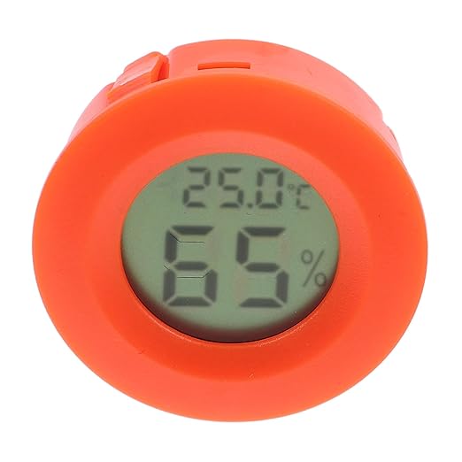 BESTonZON Digital Temperature and Humidity Indoor Thermometer Hygrometer for Home Office Reptile Humidity Gauge Room Thermometer Celsius Display Wall Mountable