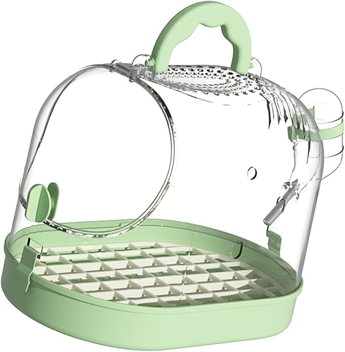Ventilated Carry Case Cage for Travel Home with Comfort and Security Bird Outing Carriers Travel