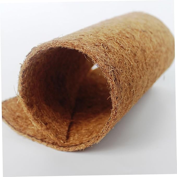 Mobestech Reptile Coconut Fiber Carpet Mat Non-Adhesive Terrarium Substrate Liner for Bearded Dragon Leopard Gecko Tortoise Lizard Bedding Pad with Water Permeability and Airflow