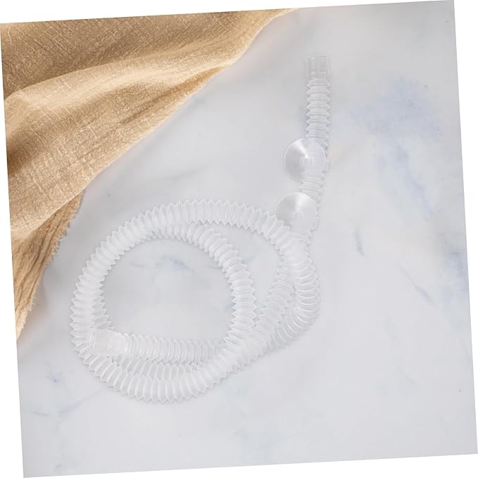BESPORTBLE Reptile Humidifier Extension Tube for Tank Terrarium Supplies Stretchable Hose Suction Cup
