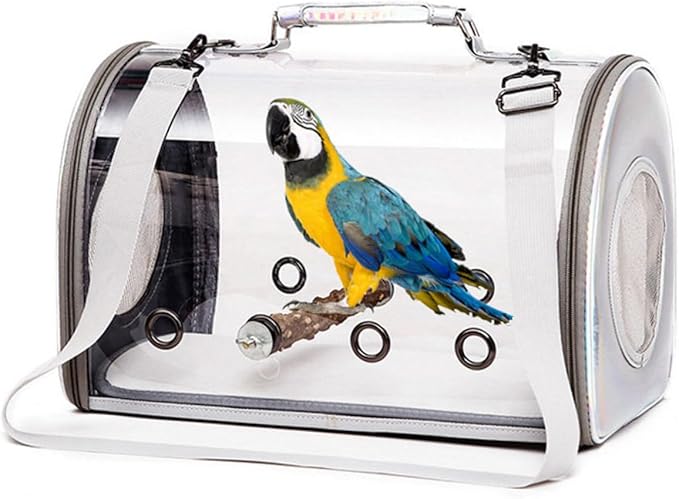 Mipcase Portable Bird Backpack Carrier Pet Travel Bag for Guinea Pig Parrot Carrier Bag