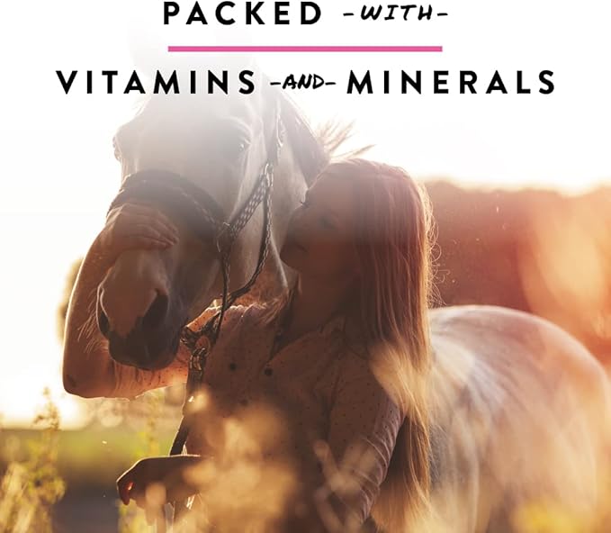 Manna Pro Bite-Size Nuggets for Horses - Pocket Sized Training Horse Treats - Peppermint Flavored Treats - Packs with Vitamins & Minerals- Great Taste Guaranteed - 4lbs (Pack of 2)
