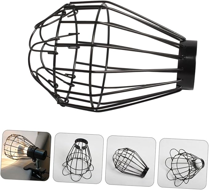 2pcs Heated Ceramic Lampshade Reptile Supplies Turtle Tanks Bearded Lamp Tortoise Habitat Accessory