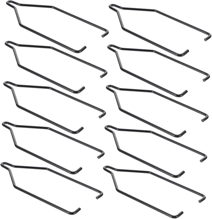 Kisangel 10pcs Reptile Light Cover Clamps for Turtle Tank Gecko Chameleon Cage Accessories Heat Light for Reptiles Lampshade Clips