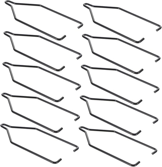 Kisangel 10pcs Reptile Light Cover Clamps for Turtle Tank Gecko Chameleon Cage Accessories Heat Light for Reptiles Lampshade Clips