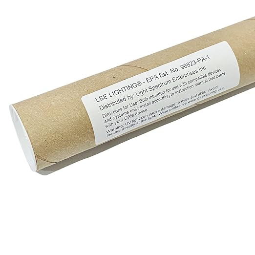 GTUVL Equivalent UV Bulb | Compatible with Magnetic Bracket System | 17W 14.5" Quartz Ultraviolet Lamp | 4-Pin with O-Ring | High Performance Replacement | Designed in USA