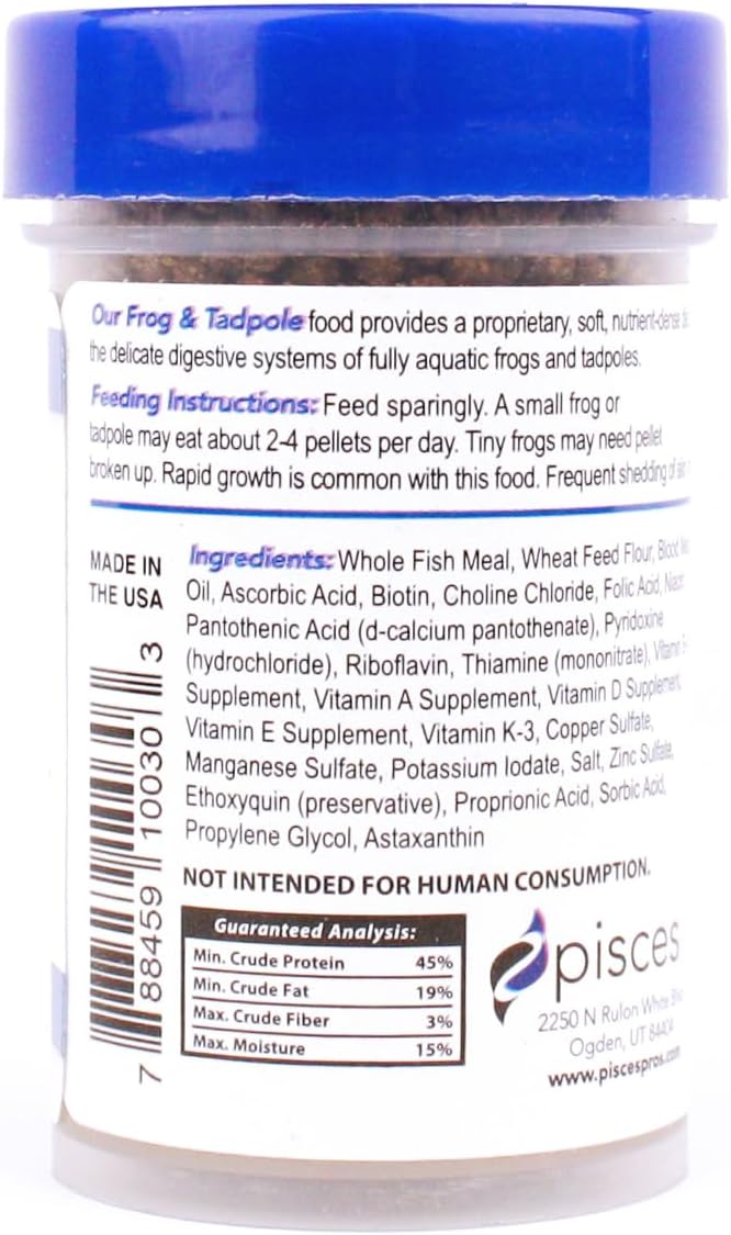 Frog and Tadpole Bites Aquatic Frog Food (1.2 oz)