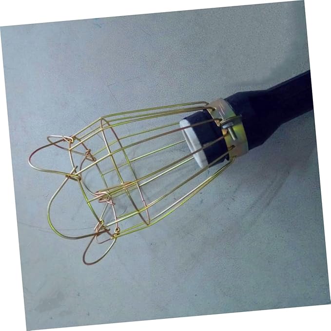 HANABASS 3pcs Reptile Heating Lamp Protector Iron Mesh Net Lampshade for Pet Supplies Easy to Install and Suitable for Tortoise and Other Animals