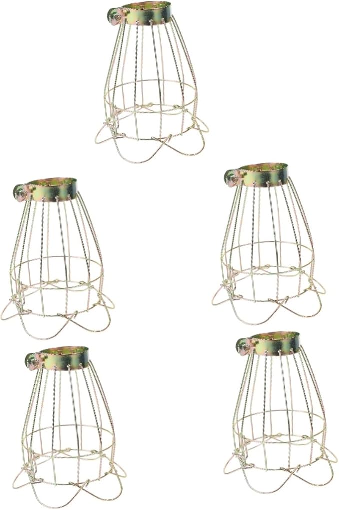 BESPORTBLE 5pcs Box Scald Lampshade Reptile Heating Lamp Lampshade Reptile Habitat Lighting Shade Break Resistance Ability