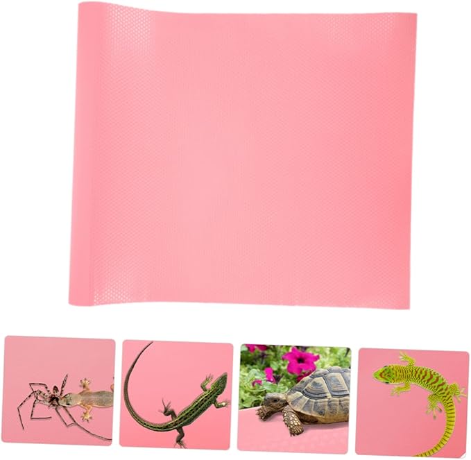 Reptile Carpet Pad for Bearded Dragon Snake Breathable Substrate Mat for Terrarium Bedding Comfortable Easy to Clean Reptile Tank Accessories