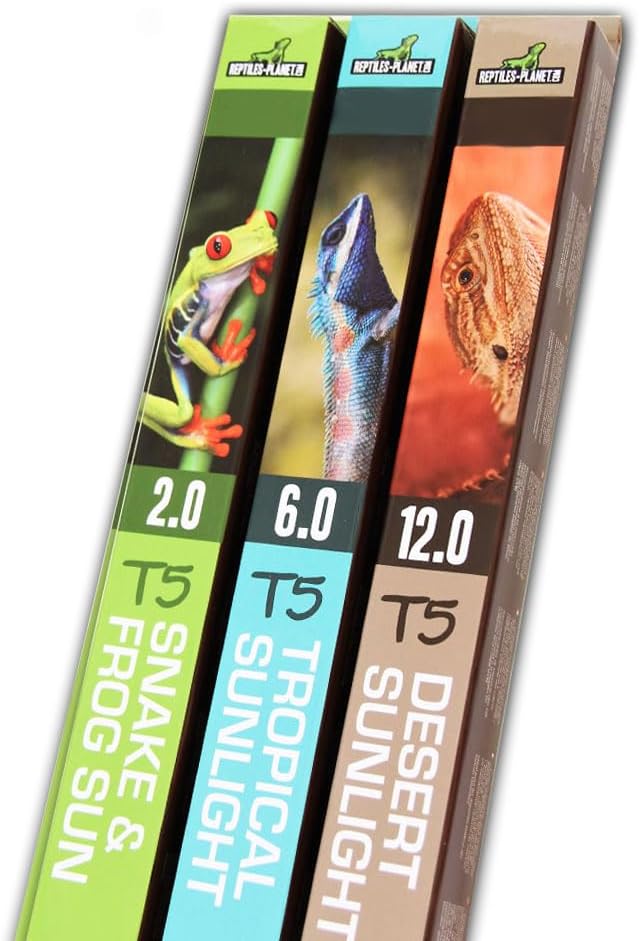 Reptiles Planet - Snake Frog Sun 2.0 - T5 Fluorescent Tube for Snakes and Amphibians - 24 W / 58 cm