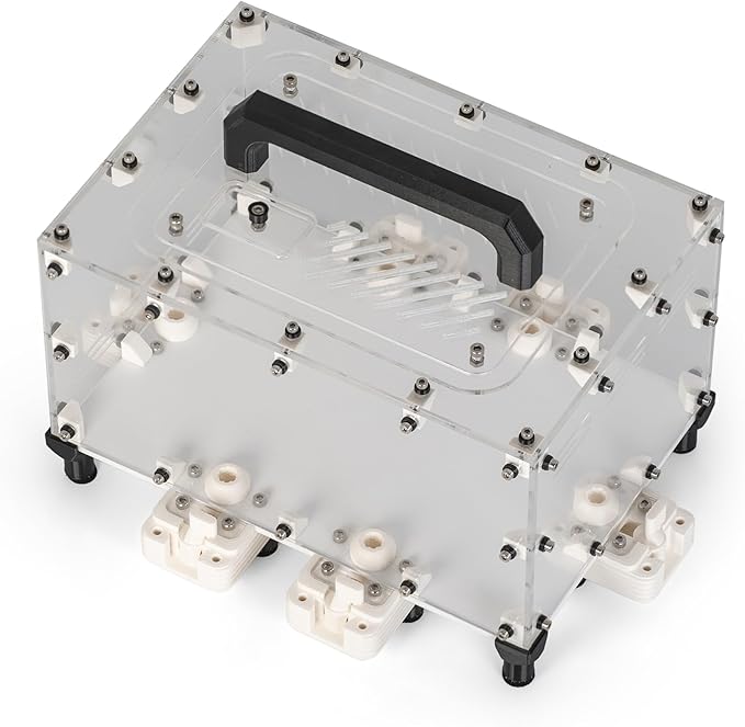 Outworld MK2 2:1 | 3D Anti-Leak Modular Foraging Box for Ants, Terrarium for Ants (White)