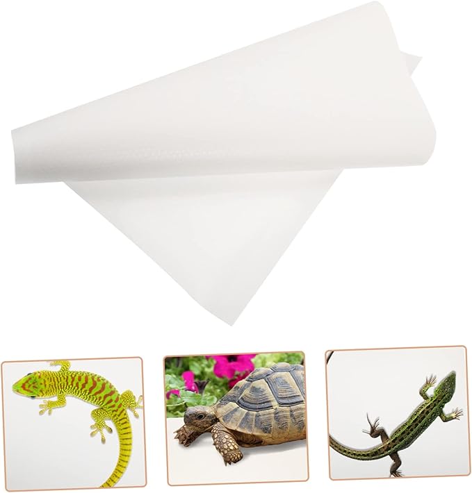 Kisangel Reptile Supplies Non-Slip Carpet for Enclosures Bearded Dragon Gecko Turtle Snake Easy to Clean Stylish