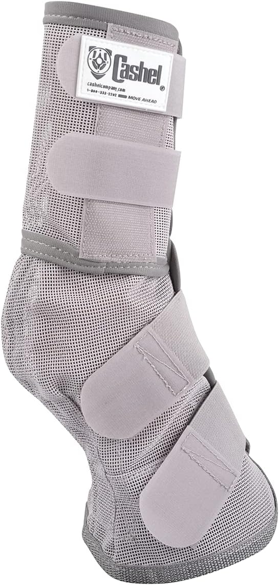 Cashel Crusader Horse Fly Leg Guards Draft Grey