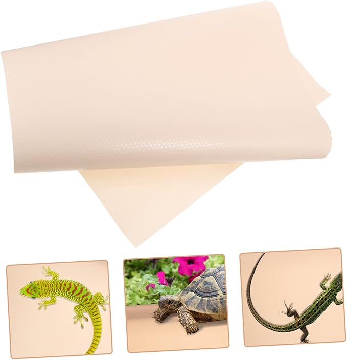 Yardwe Crawling Carpet for Reptiles Tortoise Bedding Lizard Tank Accessories Eva Mat Portable