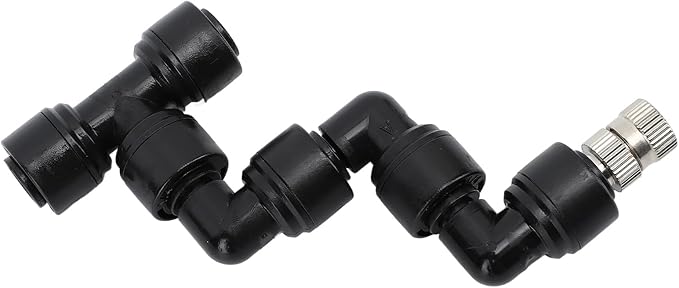 Reptile Nozzles Engineered Spray Kit for Reptiles, 3 Nozzles for Rainforest Mist Effects, Reptile Cooling System Nozzles for Camping Trips