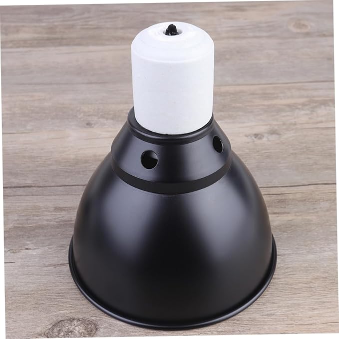 LIOOBO Turtle Lamp Cover Reptile Lamp Fixture Aluminum Dome Light Shade Easy Install 110v Us