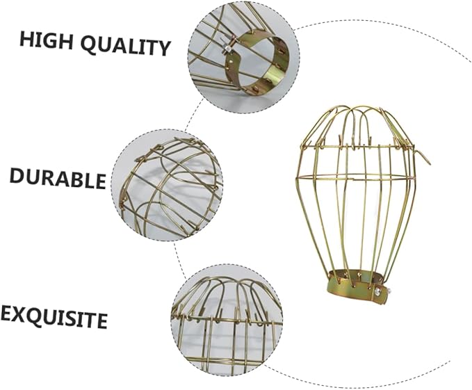 3pcs Reptile Lamp Cover Iron Scalding Guard for Heat Lamps Easy Installation Suitable for Turtles Rabbits and Hamsters Protective Mesh
