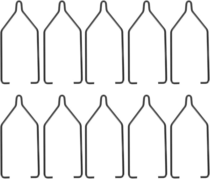 balacoo Reptile Removable Lampshade Clips 10pcs Iron Lampshade Clamps Safe Material Easy to Use for Lamps