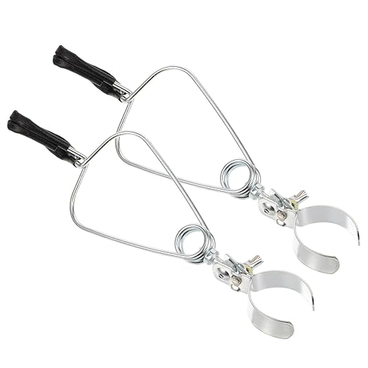BESPORTBLE 10pcs Adjustable Reptile Dome Clamp Lamp Holder for Heating Lights Lightweight and Portable Fixture Strong Bearing Capacity for Turtles and Other Reptiles