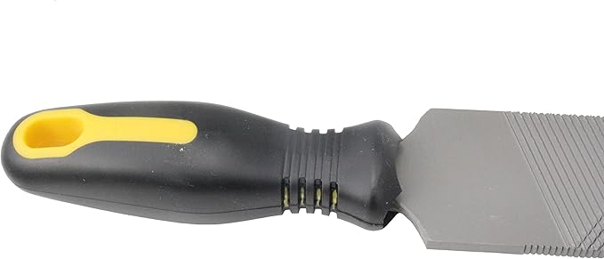 9 Inch Farrier Hoof Rasp File with Rubber Handle,Mini Rasp Hoof File Equine Hoof Rasp for Horses, Pig Hoof File, Goat Rasp