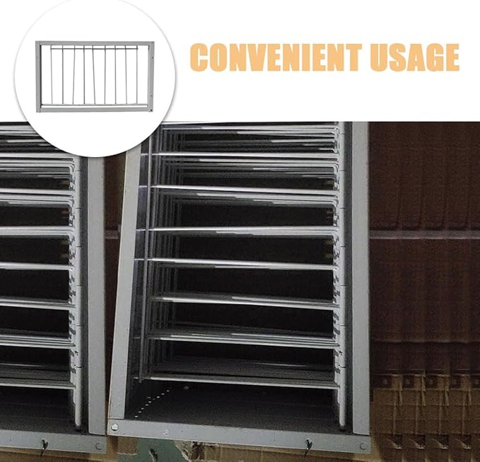 BESTonZON 2Pcs Pigeon Door for Bird Cage Adjustable Entrance Wire Door Sturdy Steel Frame for Racing Pigeons and Bird Supplies