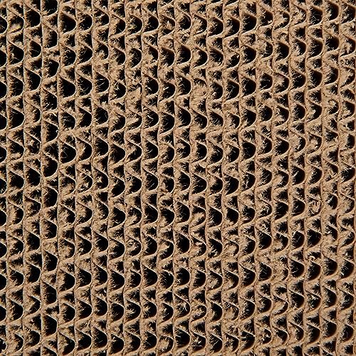 SmartyKat Super Scratcher Corrugated Cat Scratcher and Scratch Pad for Cats, Catnip Infused with Catnip, Scratchers for Indoor Cats and Kittens, Cardboard Scratching Post - Image 5