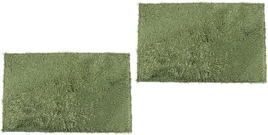 POPETPOP 2pcs Turtle Snake Gecko Terrarium Carpet Reptile Mat for Iguana Chameleon Rabbit Washable Odorless Soft Absorbent Terrarium Liner