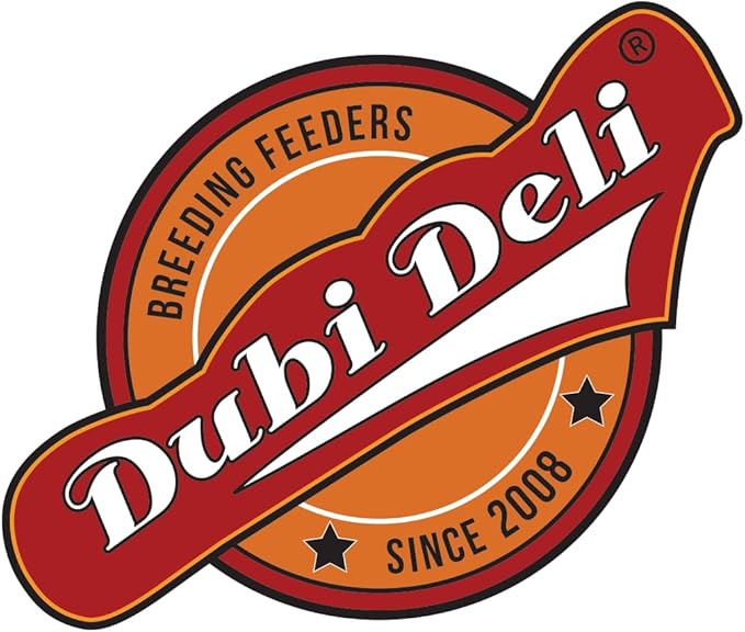 Dubi Deli Dubia Roaches – Food for Reptiles, Tarantulas, Bearded Dragons, Geckos, and Insect-Eating Pets – High Protein, Easy to Digest, Healthier Alternative to Crickets (1", 100 Count)