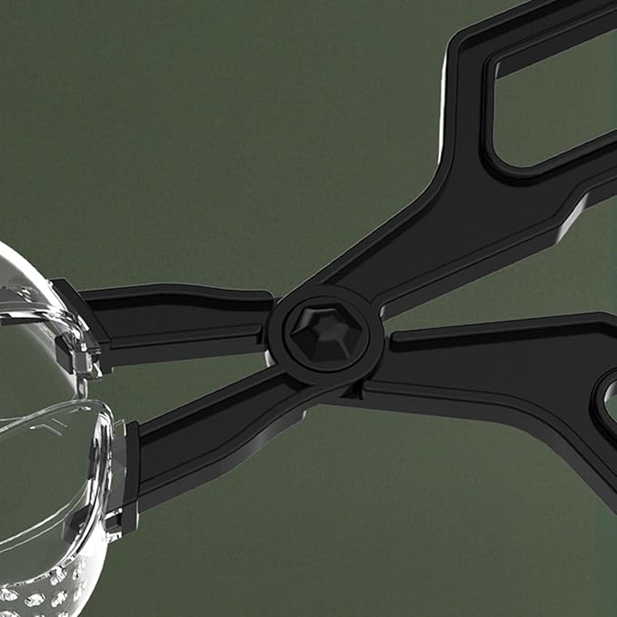 Multipurpose Feeding Tongs for Reptiles Care Clear Hygienic Comfort Handle Gentle Creature Captures Ergonomic Reptiles Enclosures