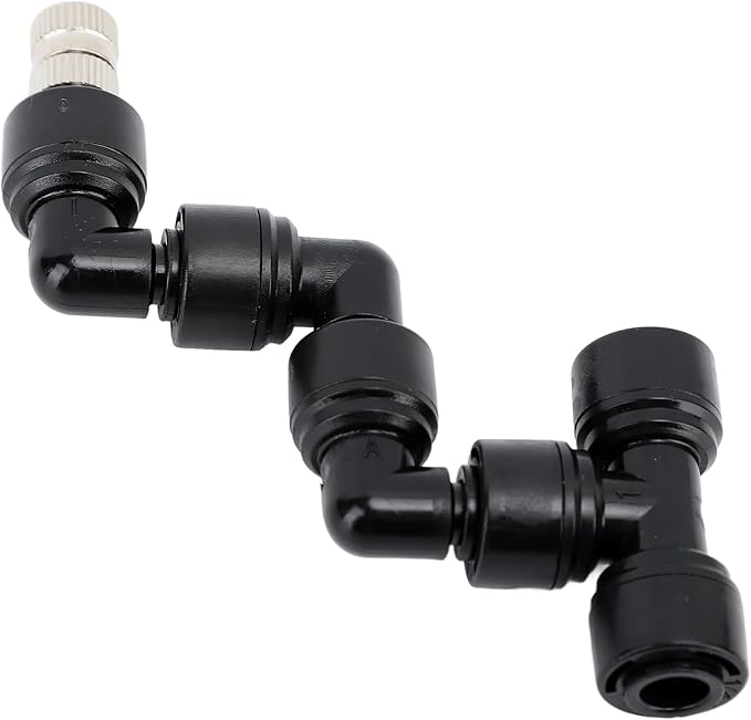 Reptile Nozzles Engineered Spray Kit for Reptiles, 3 Nozzles for Rainforest Mist Effects, Reptile Cooling System Nozzles for Camping Trips